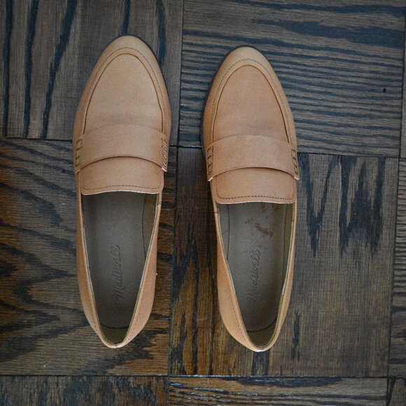 Madewell Leather Loafers – Camel/Sand – Size 9 - Picture 1 of 8